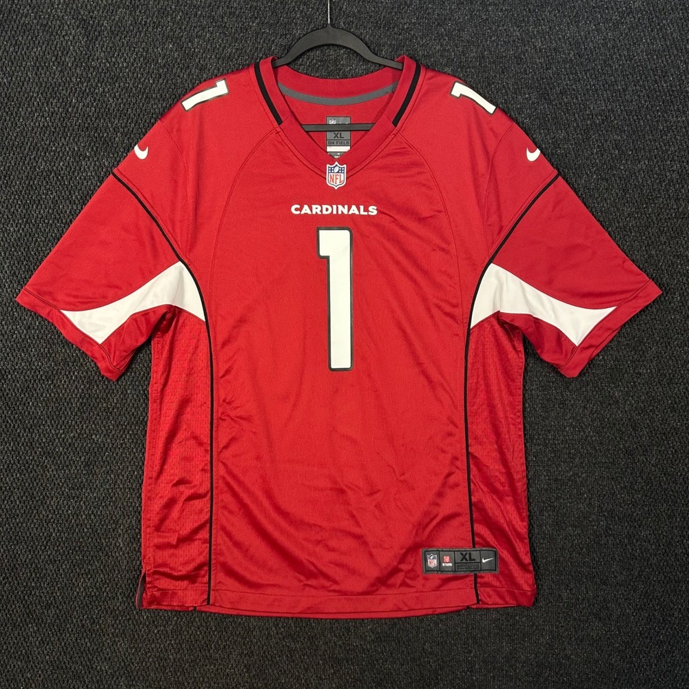 Nike Arizona Cardinals Kyler Murray Jersey Mens XL Red On Field #1 NFL Football